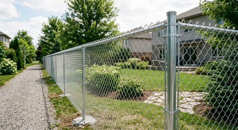 Chain Link Fence Replacement in Pearland, TX