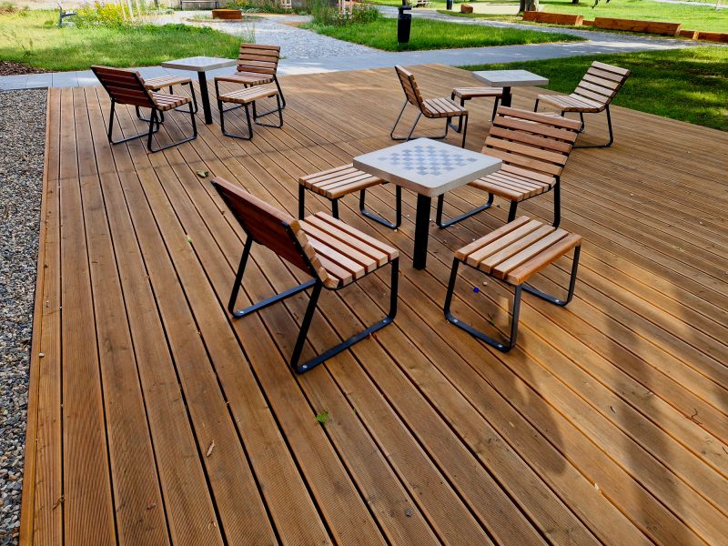 Multi-level Deck with Seating